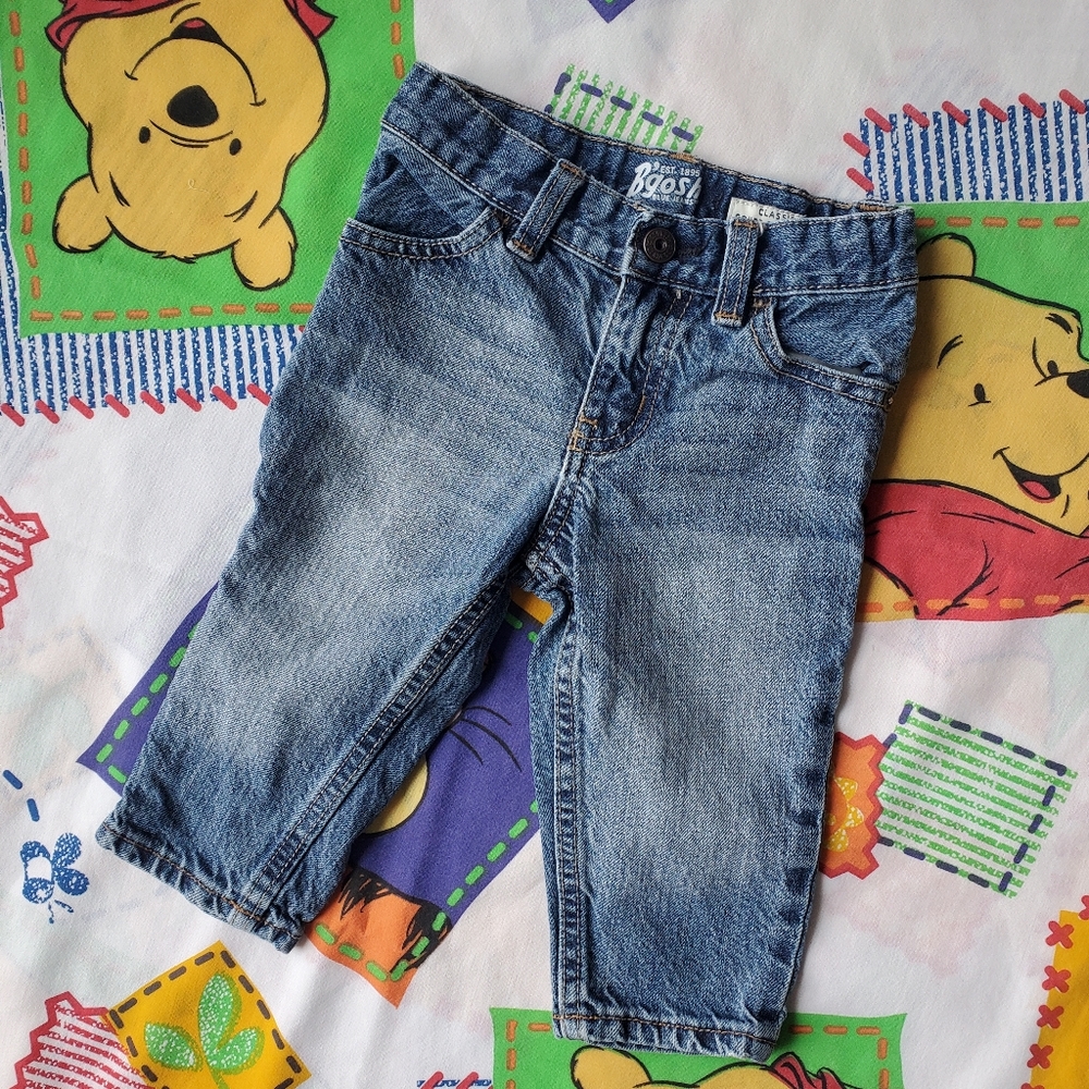 Oshkosh Bgosh Denim Classic Fit Size 9 Months